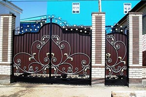 Кованые ворота Кованые ворота
